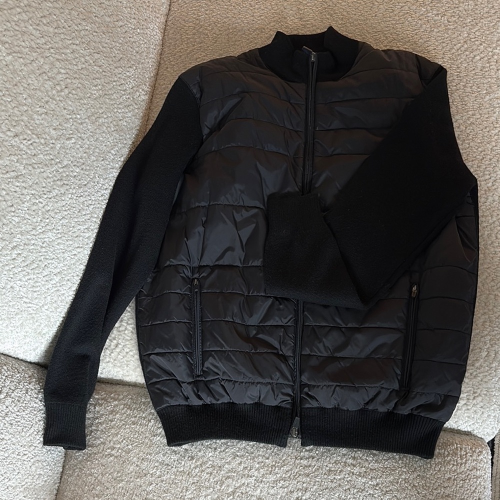 Sleek Black Lightweight Shirt Jacket